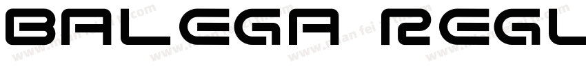 Balega Regular字体转换